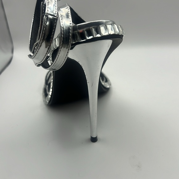 BRIK-BLACK STILETTO SANDAL size 9 - Picture 12 of 15